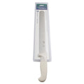 12" Roast Slicer- White Handle, Carbon Steel