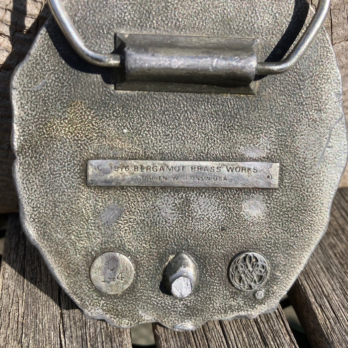 1976 Horse belt buckle