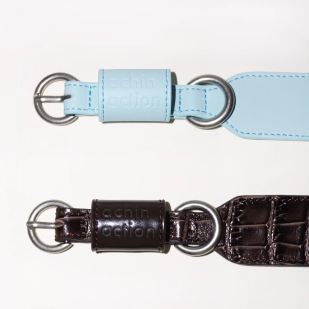 Achin Action Let Leather Collar