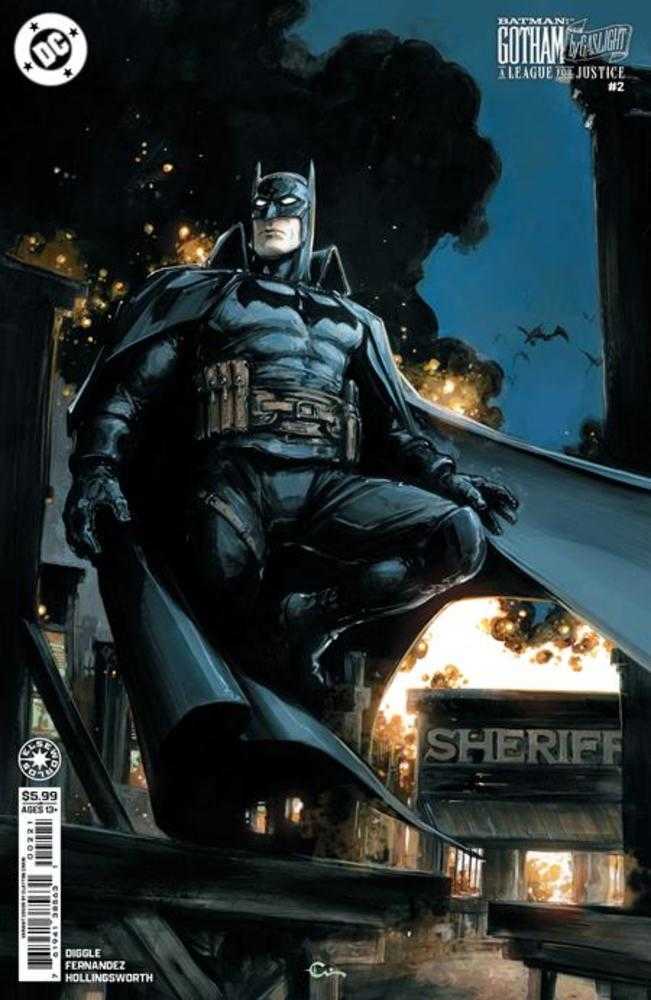 Batman Gotham By Gaslight A League For Justice #2 (Of 6) Cover B Clayton Crain Card Stock Variant