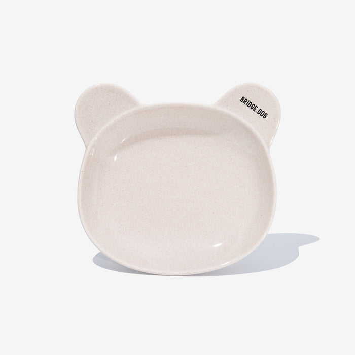 Bridge Dog Cozy Bear Dish