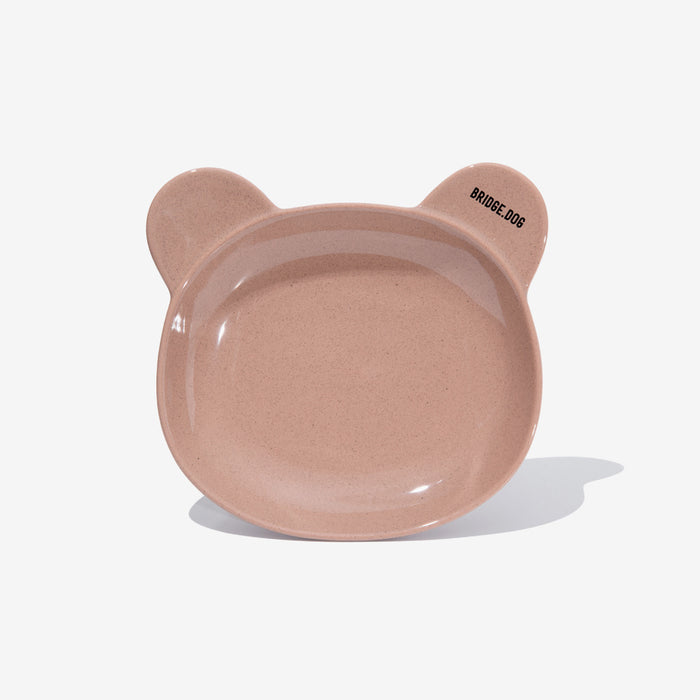 Bridge Dog Cozy Bear Dish