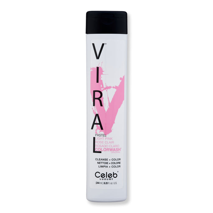 Celeb Luxury Viral Light Pink Colorwash