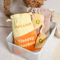Cheesy Nachos Nosework Enrichment Toy | Snuffle | Squeaker
