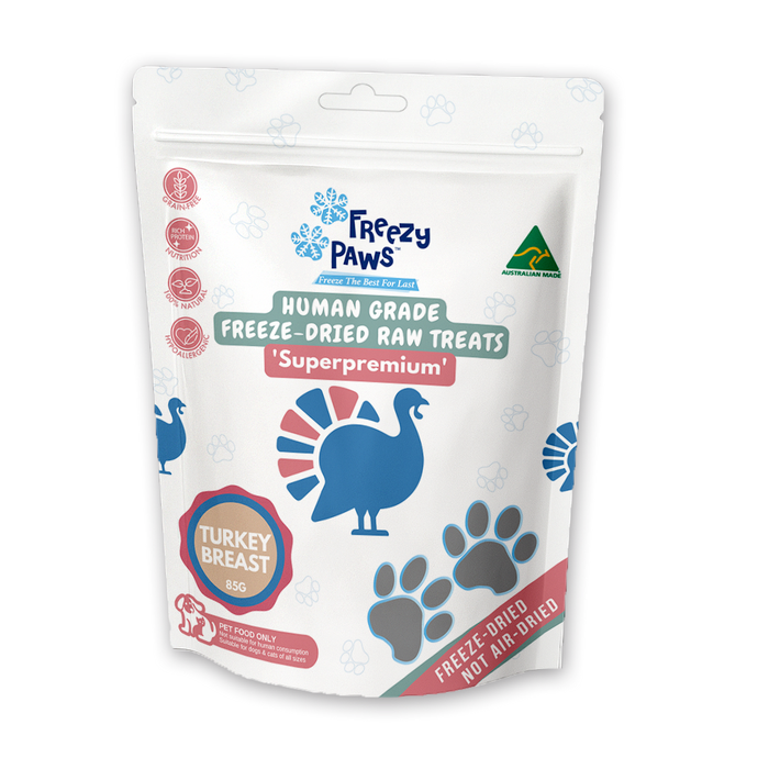 Freeze Dried Turkey Breast 85g