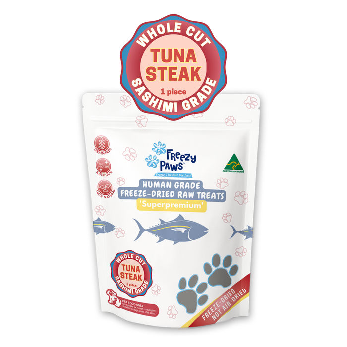 Freezy Paws Freeze-Dried Tuna Steak 1pc