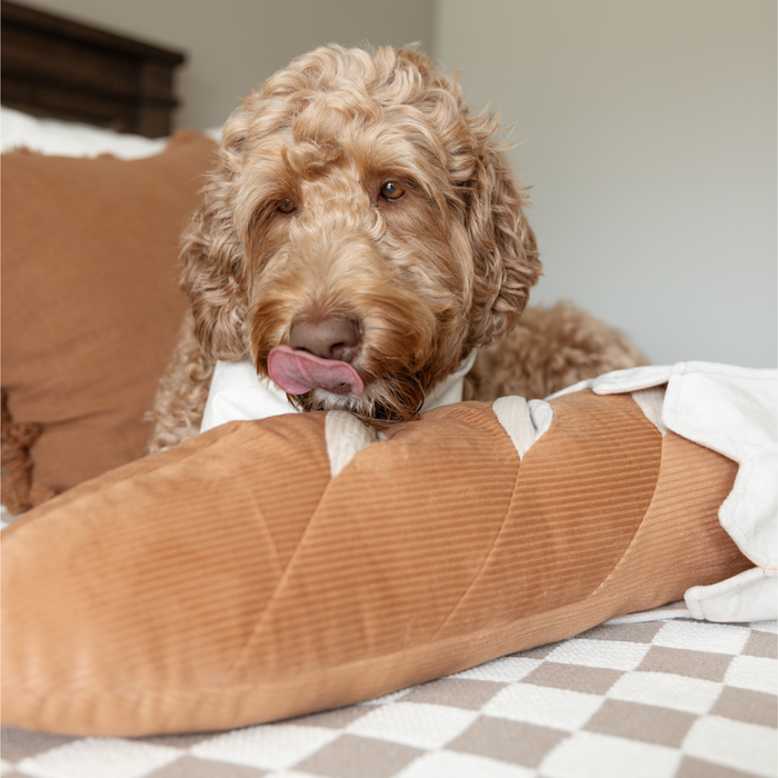 GIANT BAGUETTE//ENRICHMENT DOG TOY