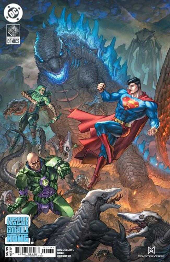 Justice League vs Godzilla vs Kong 2 #1 (Of 7) Cover C Alan Quah Card Stock Variant