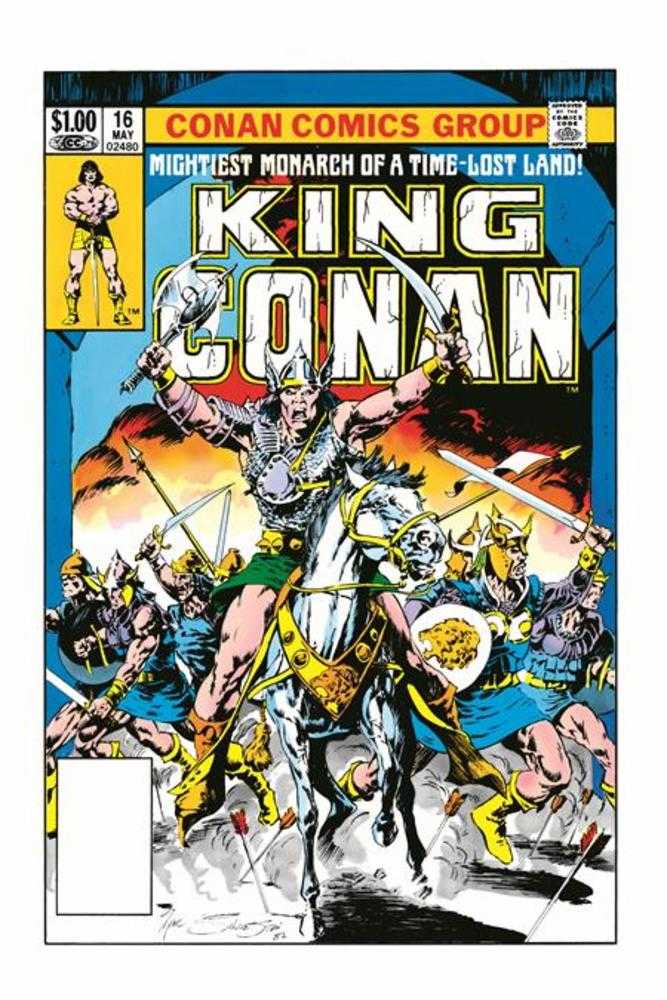King Conan The Original Comics Omnibus Hardcover Volume 01 Direct Market Exclusive Marc Silvestri Cover (Mature)