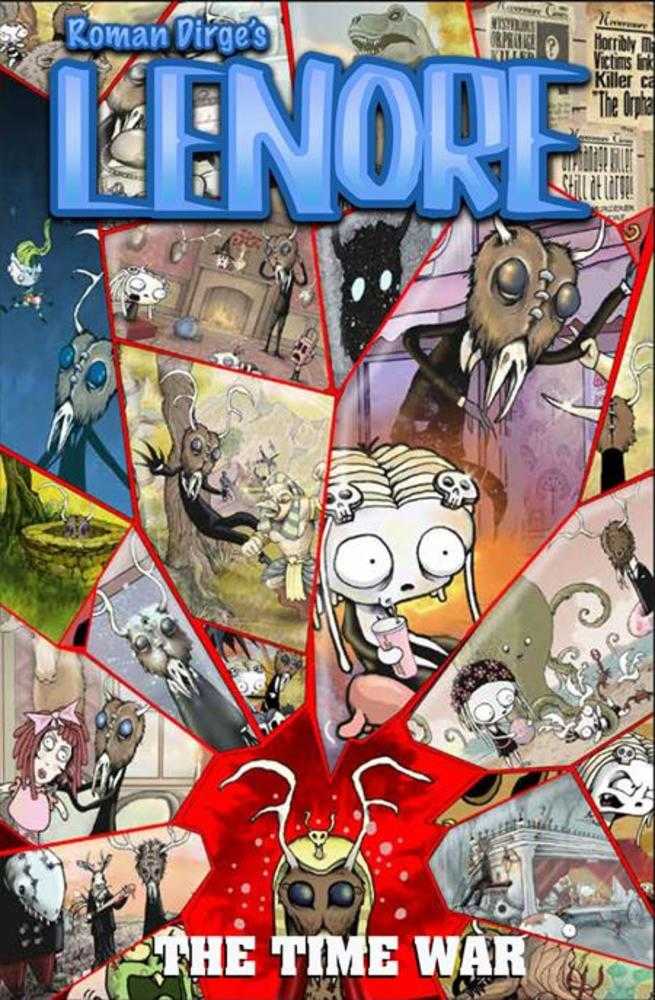 Lenore The Time War Hardcover Direct Market Convention Edition Kit Wallis Cover