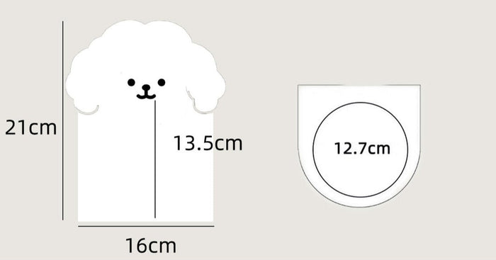 Magnetic Pet Bowl Stand Marshmallow
