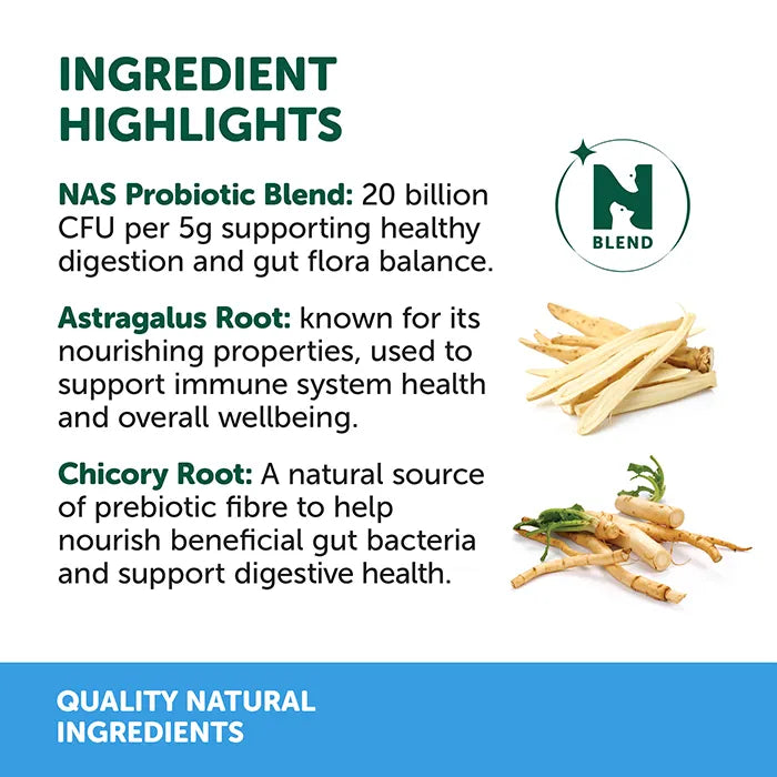 NAS Gut Balance Probiotic 80g for Dogs&Cats