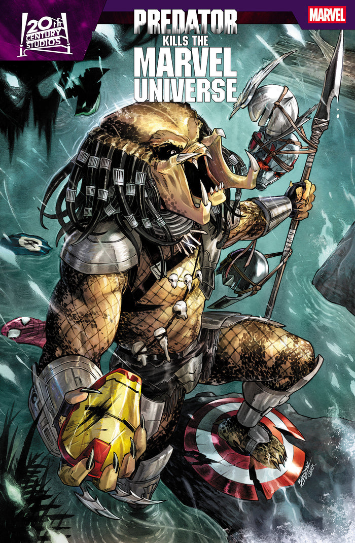 Predator Kills The Marvel Universe #1 Michele Bandini Foil Variant