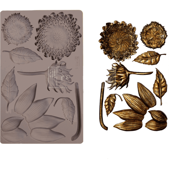 Prima ReDesign Mould - Forest Treasures Silikonform - Lioness Vintage