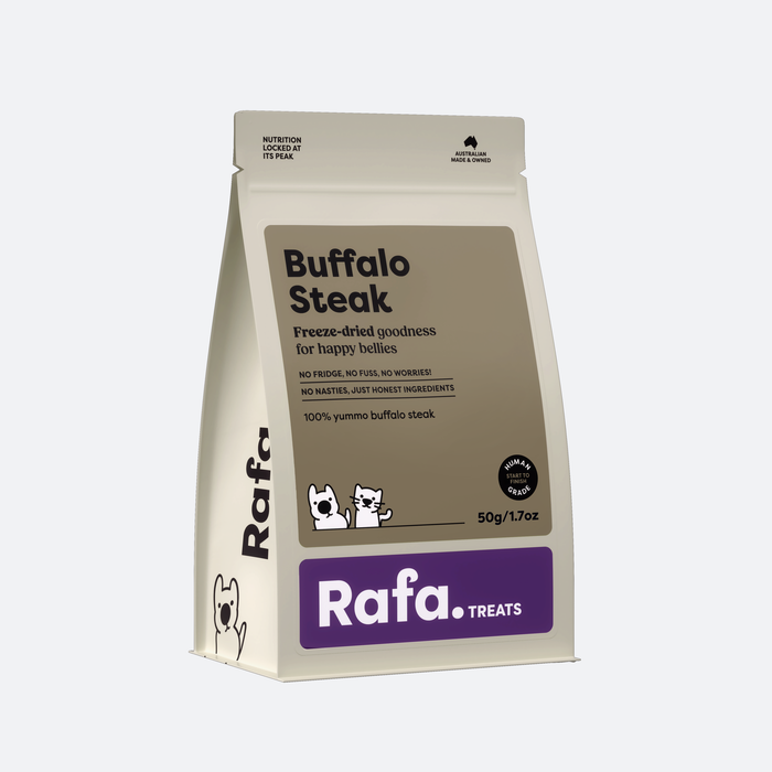 RAFA Freeze-Dried Buffalo Steak 60g