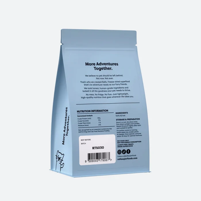 RAFA Freeze-Dried Hoki Fillet 60g