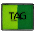 TAG Body Art Split Cake Light Green / Green 50g