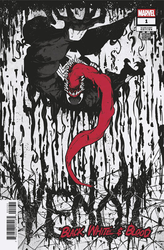 Venom: Black, White & Blood #1 Sanford Greene Variant