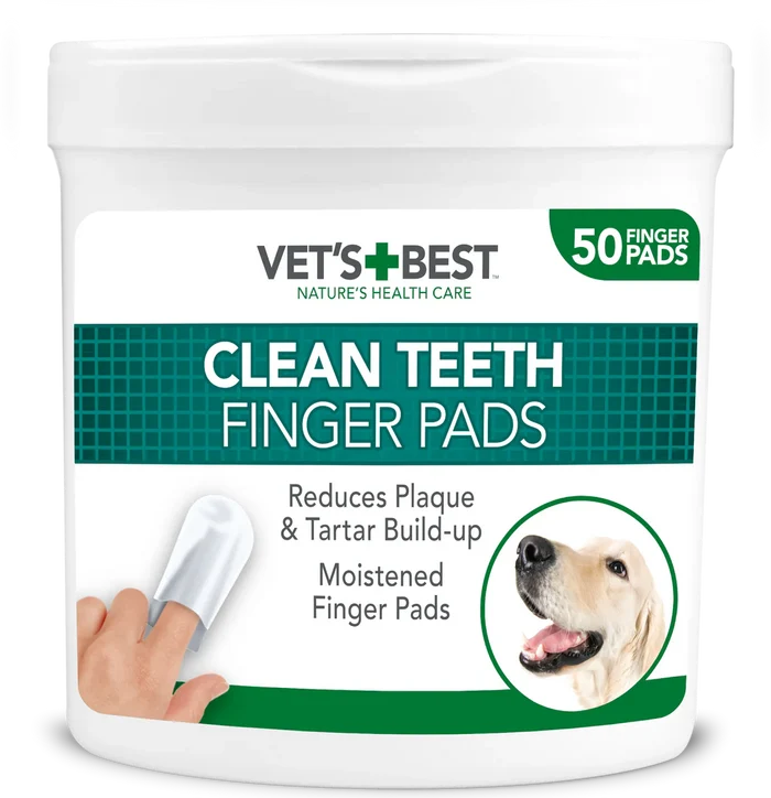 Vet's Best Clean Teeth Finger Pads