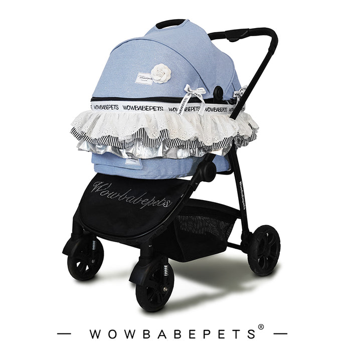 WowbabePet Starry Sky Pet Stroller